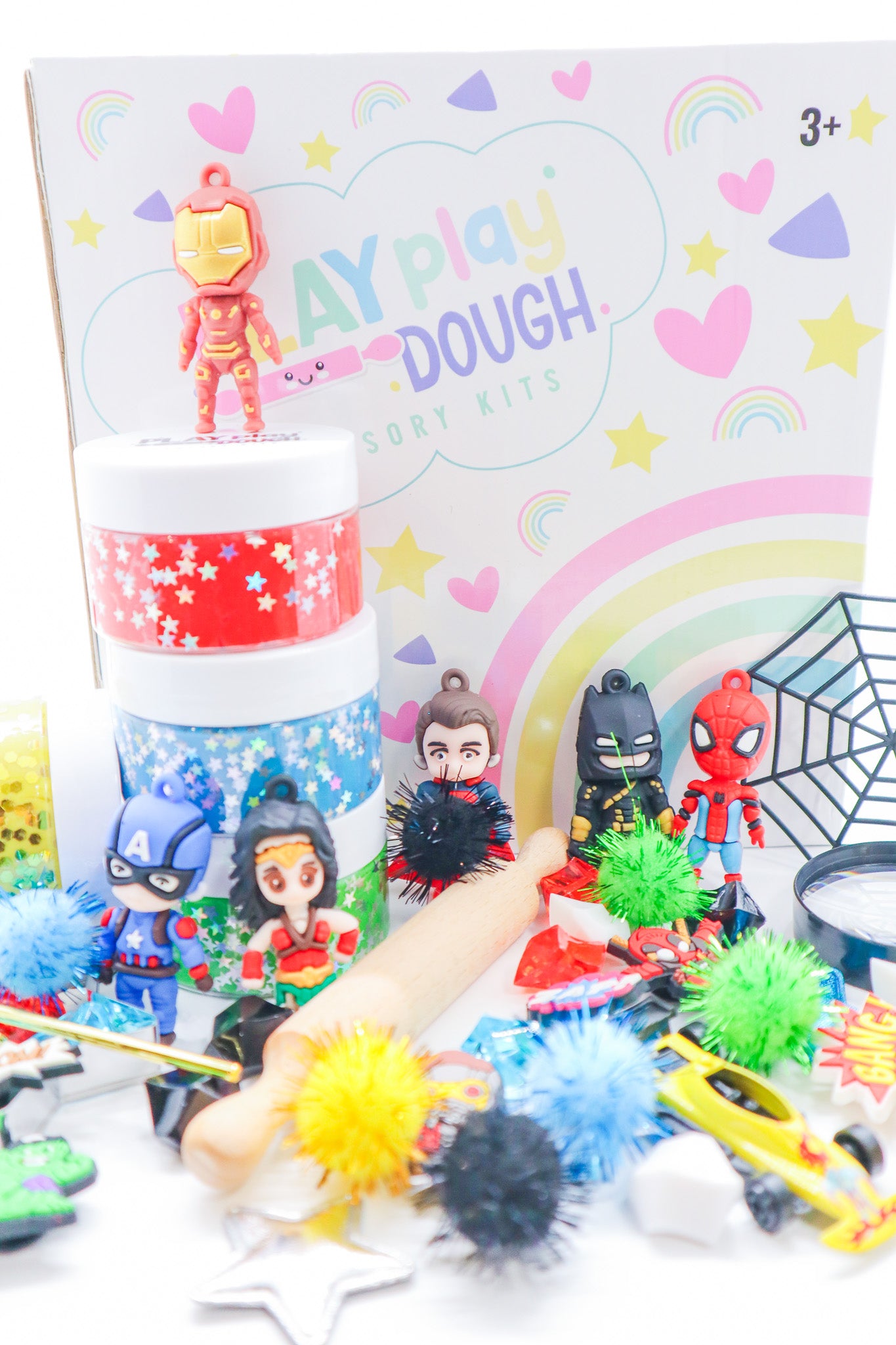 Superhero Play Dough Kit