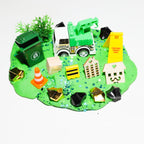 Trash Truck Play Dough