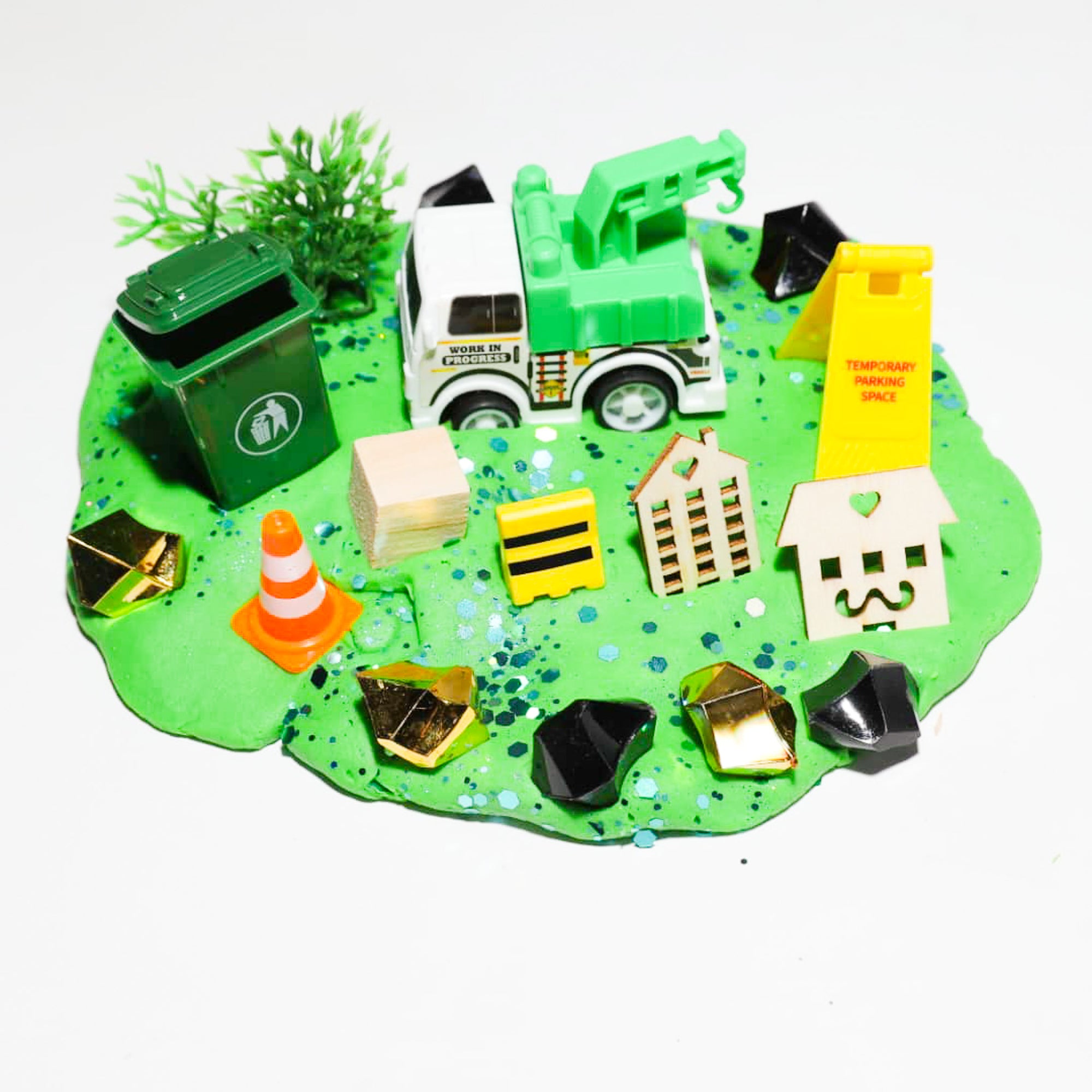 Trash Truck Play Dough