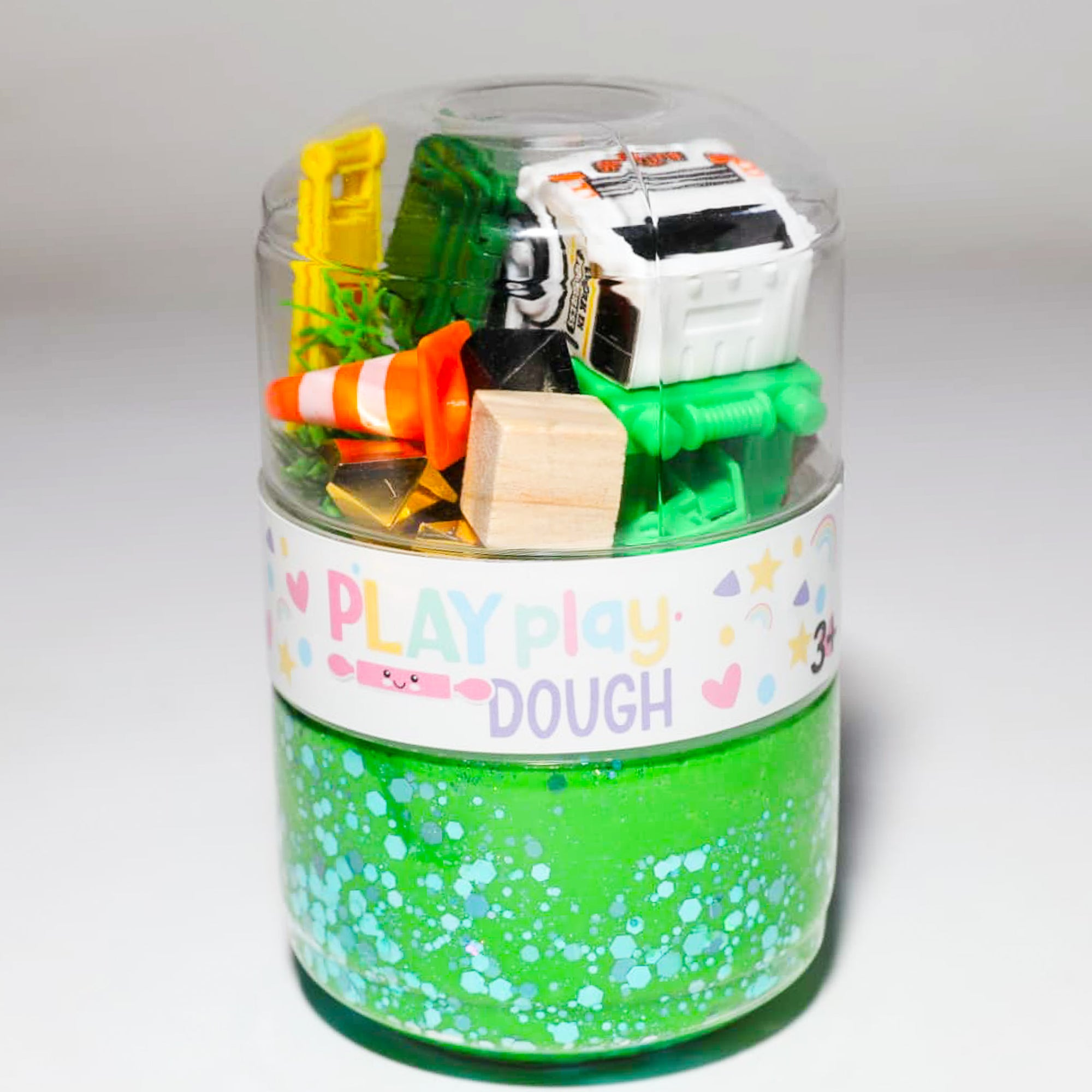 Trash Truck Play Dough