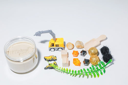 Construction Fun Sensory Sand Jar