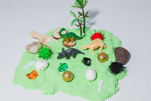 Dino sensory Sand Jar