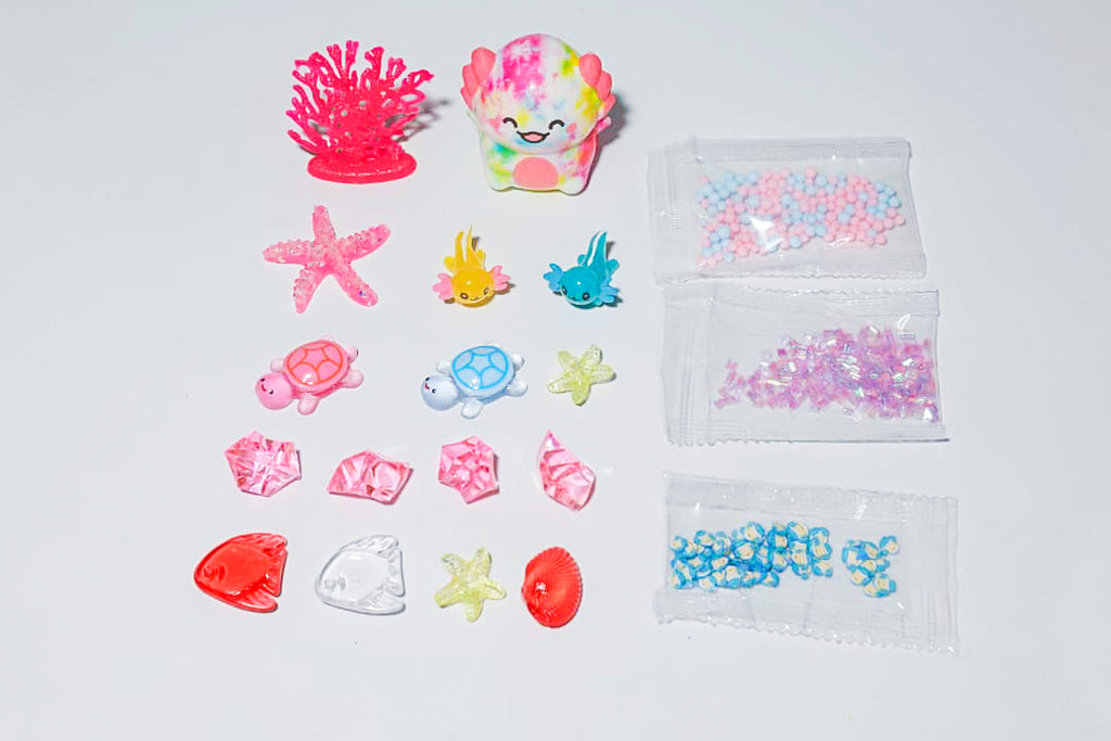 DIY Axolotl Butter Slime
