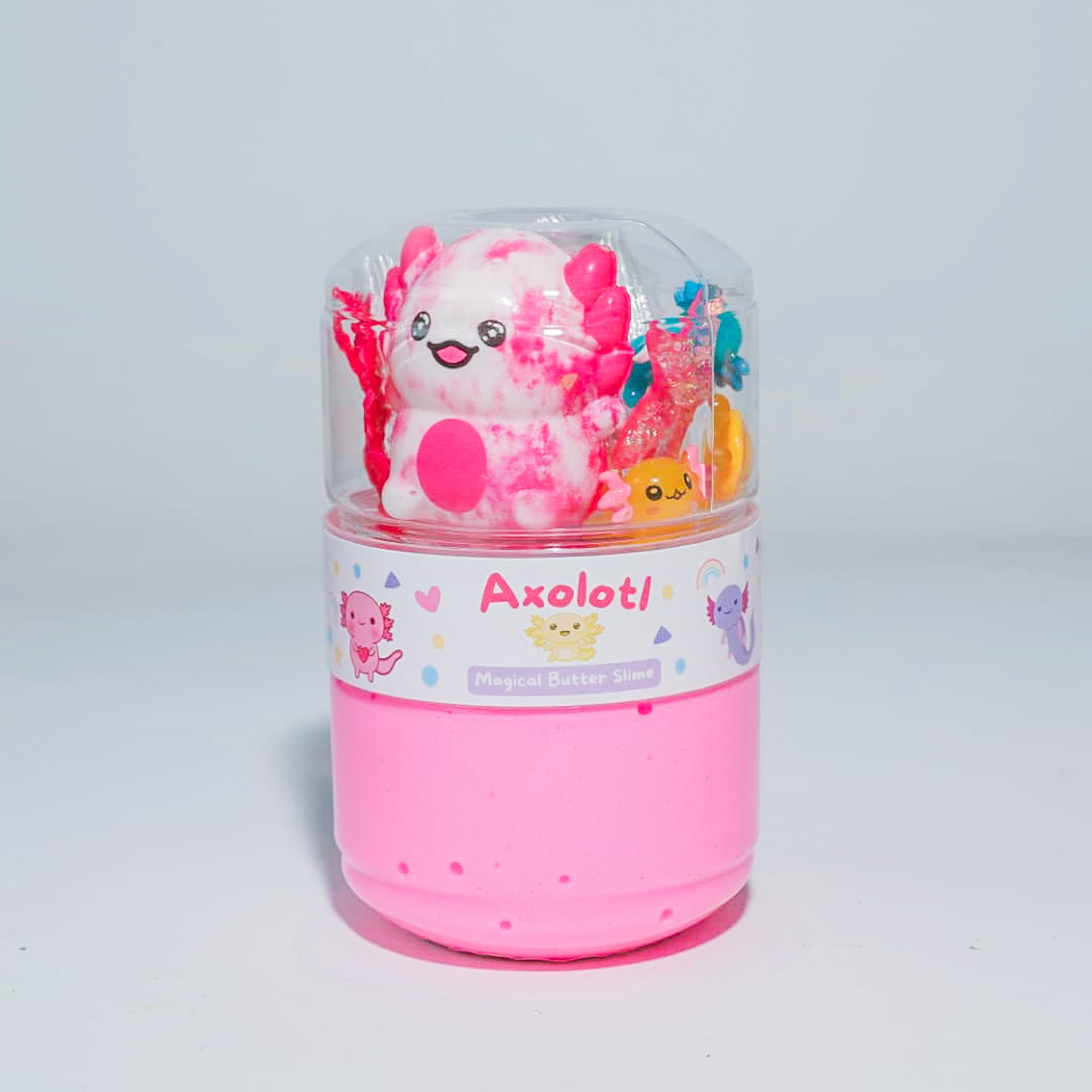 DIY Axolotl Butter Slime