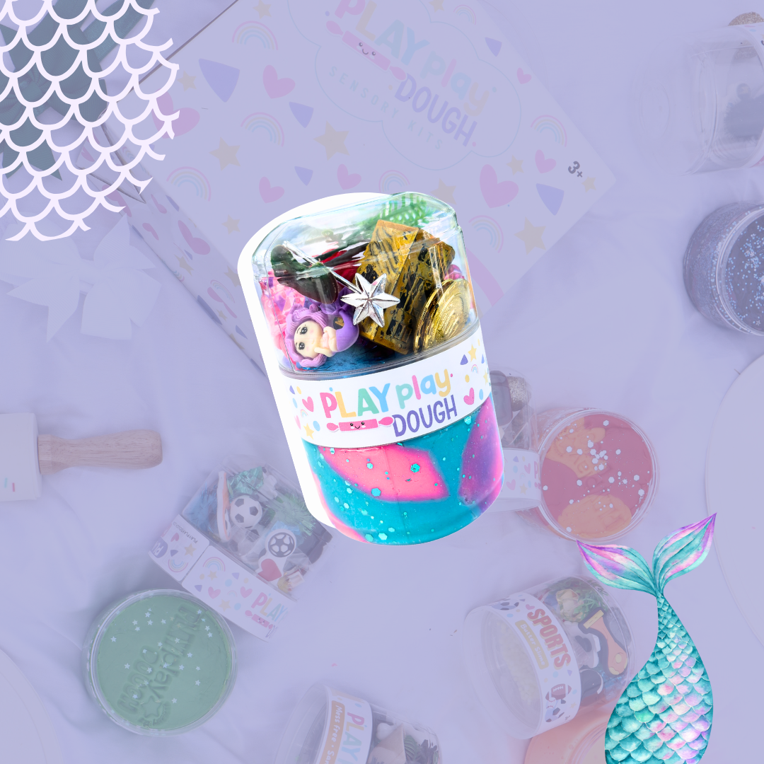 Mermaid Play Dough