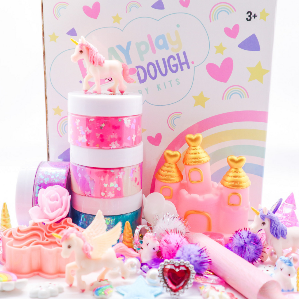 Unicorn Sensory Play Dough Kit