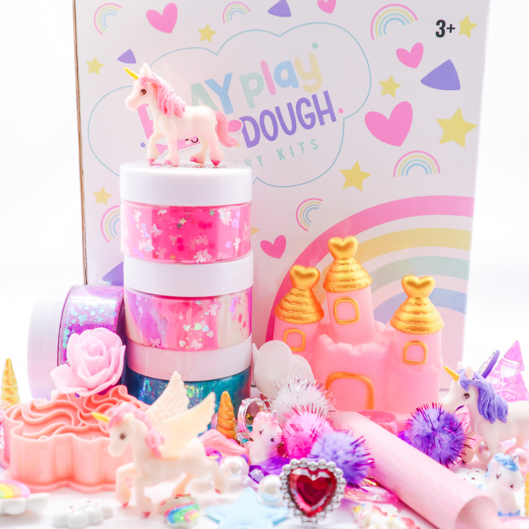 X Unicorn Sensory Play Dough Kit