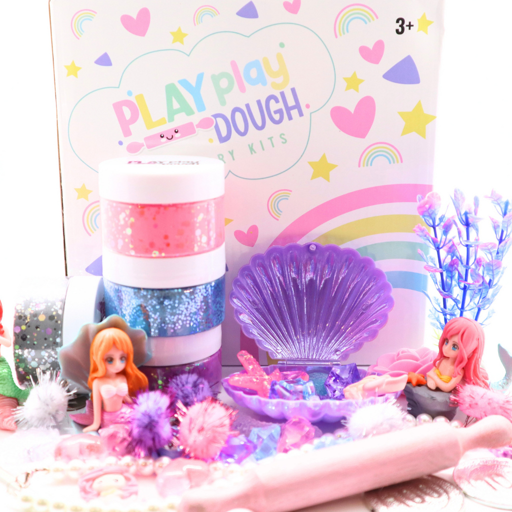 Mermaid Sensory Play Dough Kit