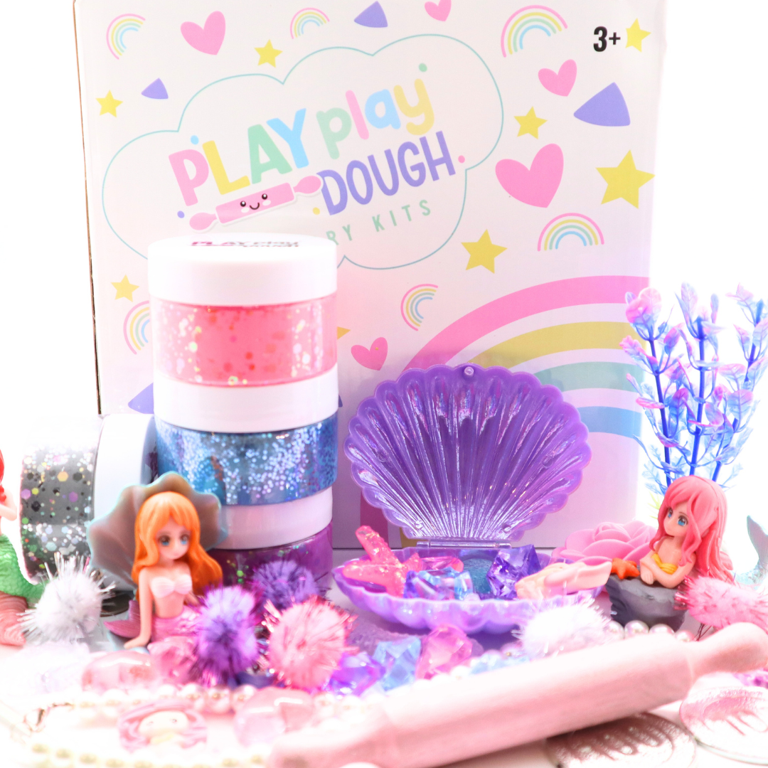 Mermaid Sensory Play Dough Kit