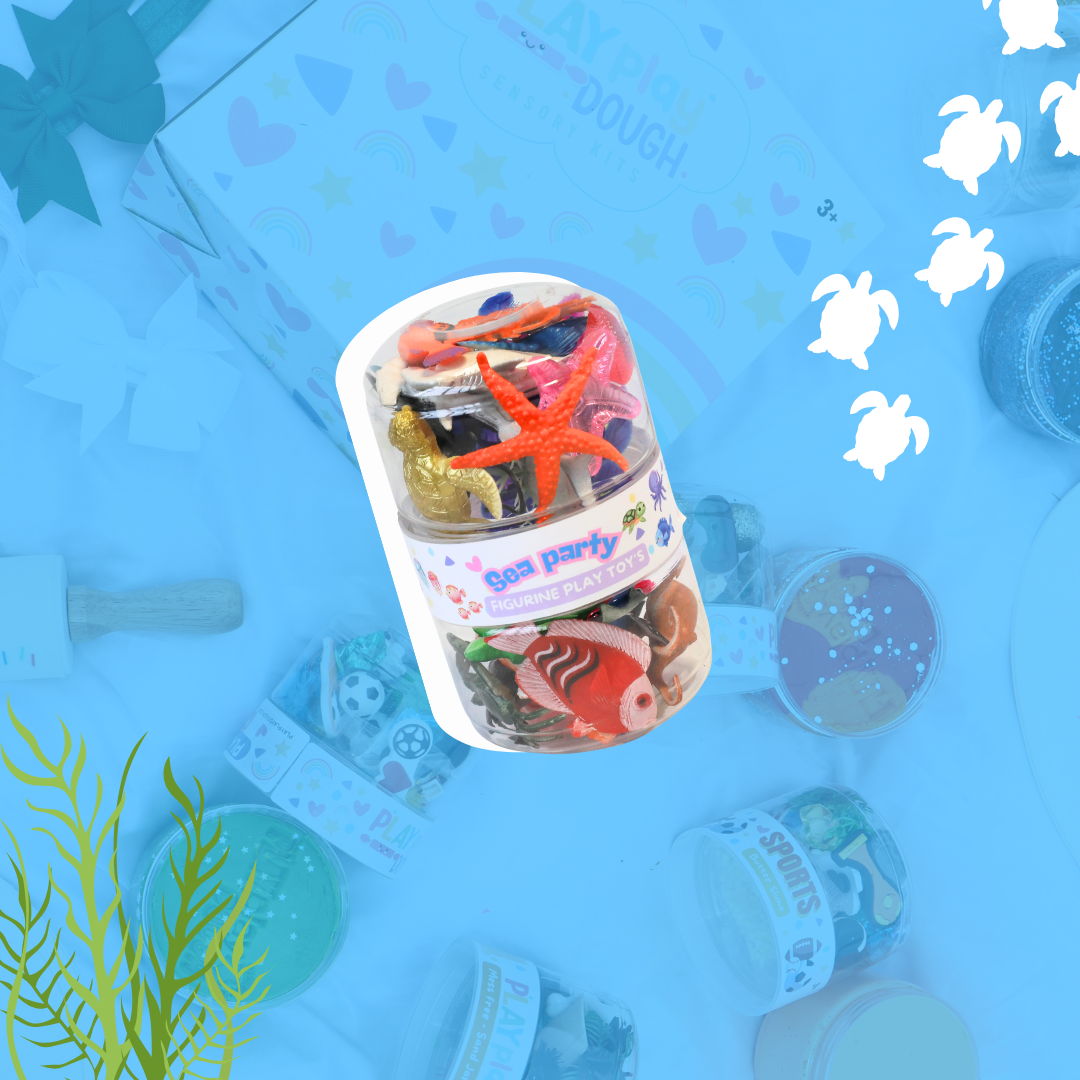 Under the Sea Figurine Jar