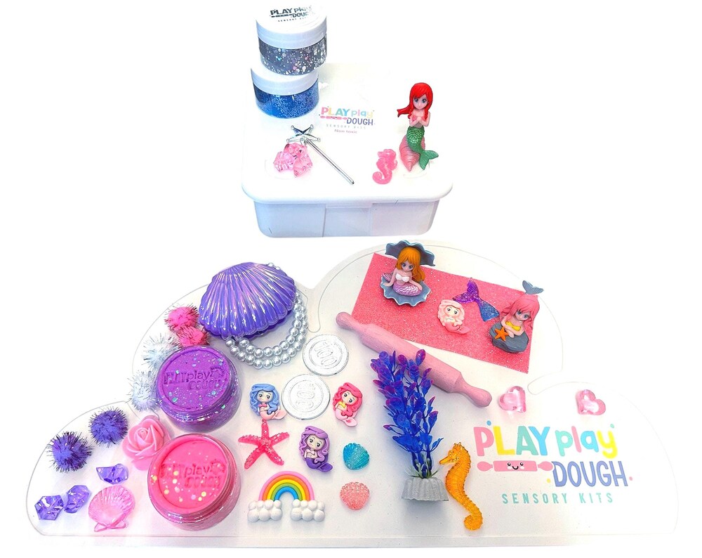 Mermaid Sensory Play Dough Kit