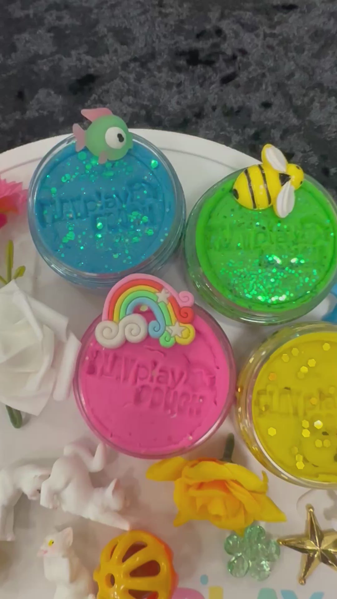 Spring Pet Sensory Play Dough Kit